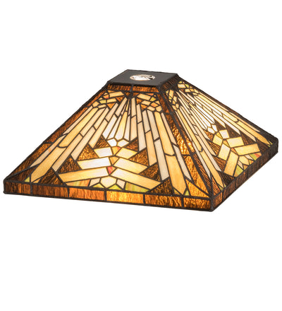 Meyda Lighting 65907 14" Square Nuevo Mission Shade