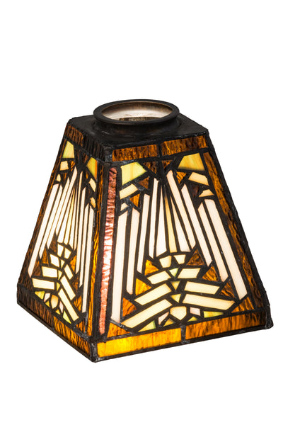 Meyda Lighting 65910 5"Sq Nuevo Mission Shade