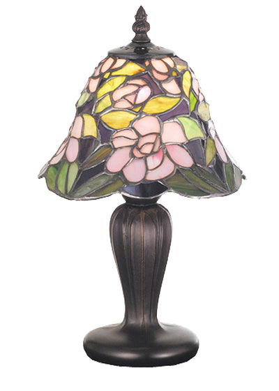 Meyda Lighting 70250 13"H Begonia Mini Lamp