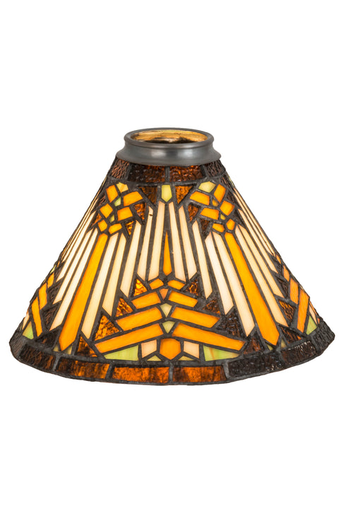 Meyda Lighting 73149 8"W Nuevo Mission Cone Shade