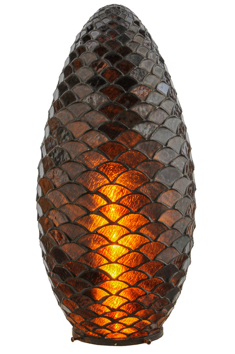 Meyda Lighting 76491 9.5"W Tiffany Pinecone Shade