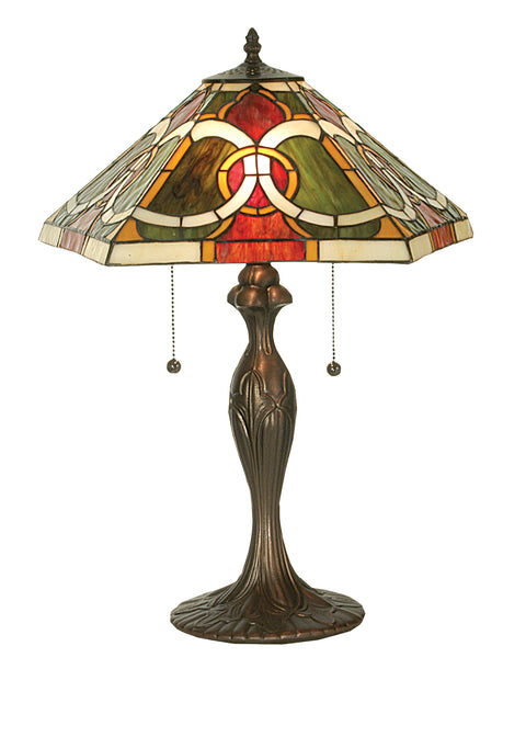 Meyda Lighting 81457 22.5"H Moroccan Table Lamp