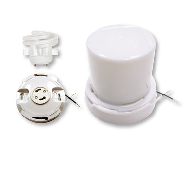 Nuvo Lighting 90/2615 GU24 Base Squat keyless fluorescent ceiling fixture with twist on Lexan lens