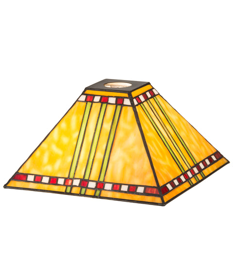 Meyda Lighting 99150 10"Sq Prairie Corn Shade