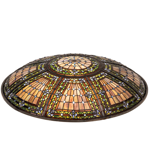 Meyda Lighting 99672 33" Wide Fleur De Lis Dome Shade