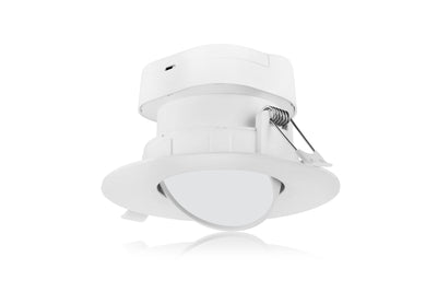 Nuvo Lighting S11710 7 watt LED Direct Wire Downlight Gimbaled 4 inch 4000K 120 volt Dimmable