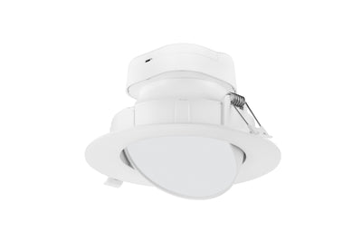 Nuvo Lighting S11713 9 watt LED Direct Wire Downlight Gimbaled 6 inch 3000K 120 volt Dimmable