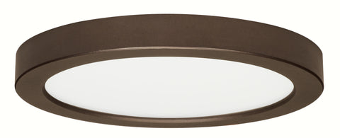 Nuvo Lighting S21512 18.5 watt 9" Flush Mount LED Fixture 3000K Round Shape Bronze Finish 120 volts