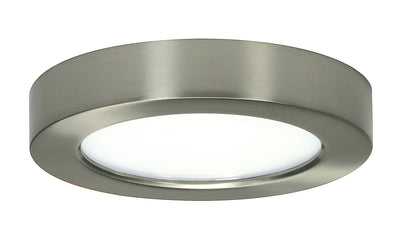 Nuvo Lighting S29321 10.5 watt 5.5" Flush Mount LED Fixture 2700K Round Shape Brushed Nickel Finish 120 volts
