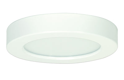 Nuvo Lighting S29323 10.5 watt 5.5" Flush Mount LED Fixture 3000K Round Shape White Finish 120 volts