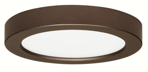 Nuvo Lighting S29330 13.5 watt 7" Flush Mount LED Fixture 2700K Round Shape Bronze Finish 120 volts