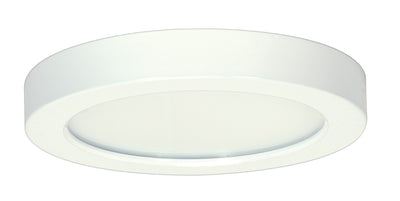 Nuvo Lighting S29357 13.5 watt 7" Flush Mount LED Fixture 3000K Round Shape White Finish 277 volts