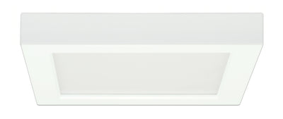 Nuvo Lighting S29361 13.5 watt 7" Flush Mount LED Fixture 5000K Square Shape White Finish 120 volts