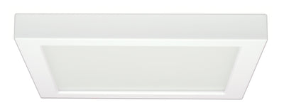 Nuvo Lighting S29363 18.5 watt 9" Flush Mount LED Fixture 5000K Square Shape White Finish 120 volts