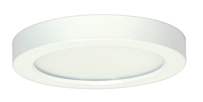 Nuvo Lighting S29367 13.5 watt 7" Flush Mount LED Fixture 3000K Round Shape White Finish 120 volts 0 10V Dimming