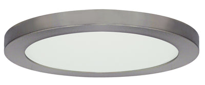 Nuvo Lighting S29651 25 watt 13" Flush Mount LED Fixture 3000K Round Shape Brushed Nickel Finish 120 volts