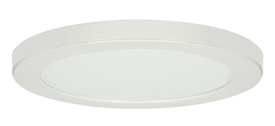 Nuvo Lighting S29691 25 watt 13" Flush Mount LED Fixture 4000K Round Shape White Finish 120 volts