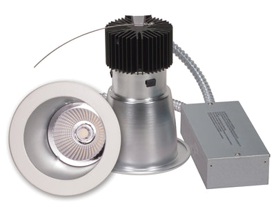Nuvo Lighting S8705 15 watt Commercial LED Downlight Retrofit 4 inch 4000K 100 277 volts