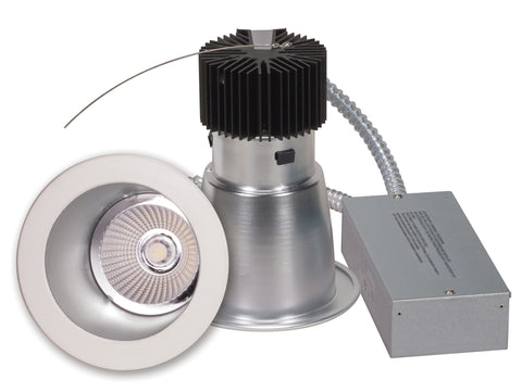 Nuvo Lighting S8705 15 watt Commercial LED Downlight Retrofit 4 inch 4000K 100 277 volts
