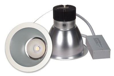 Nuvo Lighting S8707 35 watt Commercial LED Downlight Retrofit 8 inch 4000K 100 277 volts