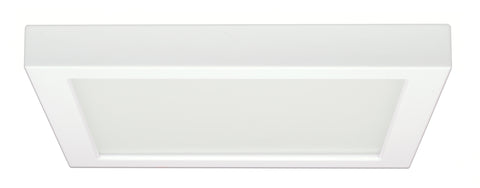 Nuvo Lighting S9340 18.5 watt 9" Flush Mount LED Fixture 2700K Square Shape White Finish 120 volts
