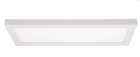 Nuvo Lighting S9369 24 watt 18" x 7" Flush Mount LED Fixture 3000K 90 CRI Rectangle Shape White Finish 120 volts