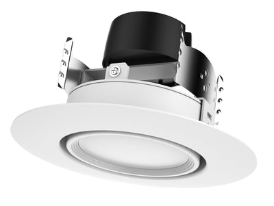 Nuvo Lighting S9468 9 watt LED Directional Retrofit Downlight Gimbaled 4" 4000K 90' Beam spread 120 volts Dimmable