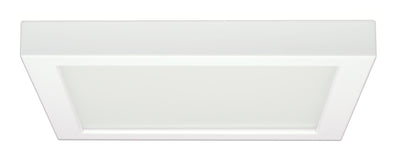 Nuvo Lighting S9683 18.5 watt 9" Flush Mount LED Fixture 3000K Square Shape White Finish 120 volts 90CRI