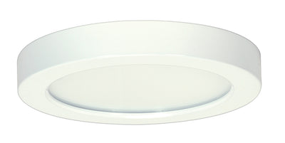 Nuvo Lighting S9684 13.5 watt 7" Flush Mount LED Fixture 3000K Round Shape White Finish 120 volts 90CRI