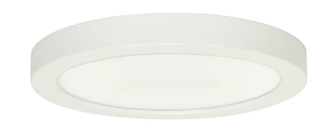 Nuvo Lighting S9686 18.5 watt 9" Flush Mount LED Fixture 3000K Round Shape White Finish 120 volts 90CRI