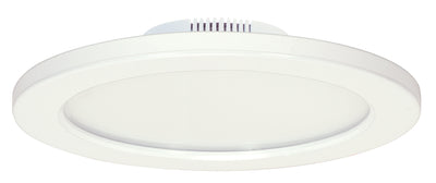 Nuvo Lighting S9886 16 watt 9" Flush Mount LED Fixture 3000K White finish 120/277 volts