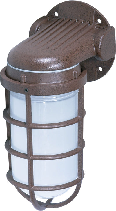 Nuvo Lighting SF76/621 1 Light 10" Industrial Style Wall Mount Sconce Mount with Frosted Glass
