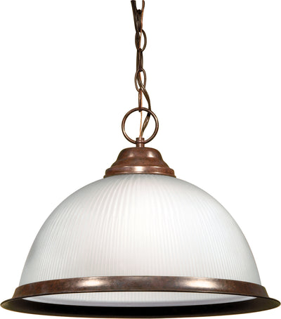 Nuvo Lighting SF76/690 1 Light 15" Pendant Frosted Prismatic Dome