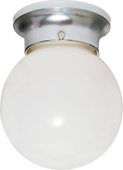 Nuvo Lighting SF77/110 1 Light 6" Ceiling Fixture White Ball
