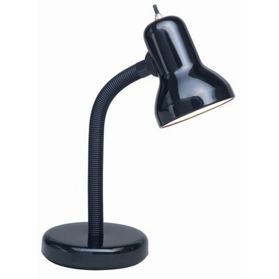 Nuvo Lighting SF77/537 Goose Neck Desk Lamp Black Finish