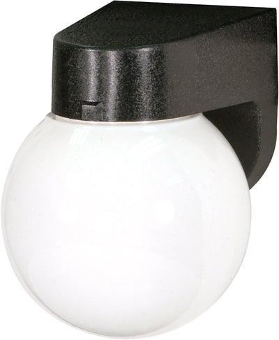 Nuvo Lighting SF77/728 1 Light 6" Porch Wall Mount Sconce With Lexan Globe