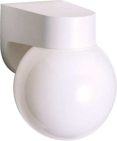 Nuvo Lighting SF77/729 1 Light 6" Porch Wall Mount Sconce With Lexan Globe