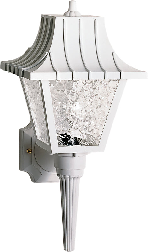 Nuvo Lighting SF77/853 1 Light 18" Wall Mount Sconce Lantern Mansard Lantern with Textured Acrylic Panels