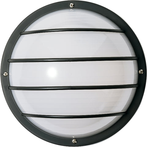 Nuvo Lighting SF77/859 1 Light 10" Round Cage Wall Mount Sconce Fixture Polysynthetic Body & Lens