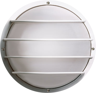 Nuvo Lighting SF77/861 1 Light 10" Round Cage Wall Mount Sconce Fixture Polysynthetic Body & Lens