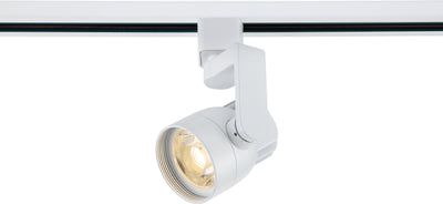 Nuvo Lighting TH421 1 Light LED 12W Track Head Angle Arm White 24 Deg. Beam