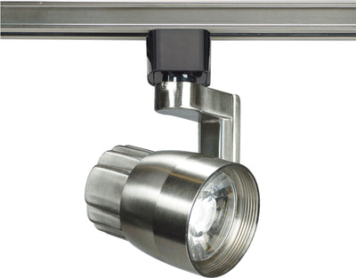 Nuvo Lighting TH425 1 Light LED 12W Track Head Angle arm Brushed Nickel 24 Deg. Beam